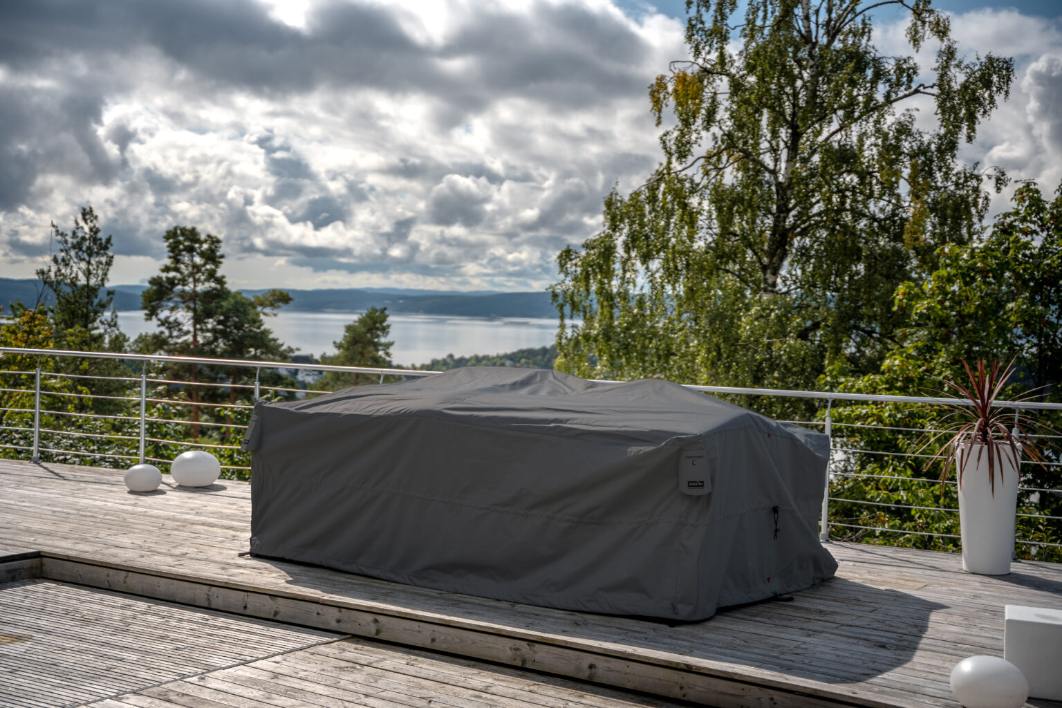 Bag´in Nordic Large - Mørk grå